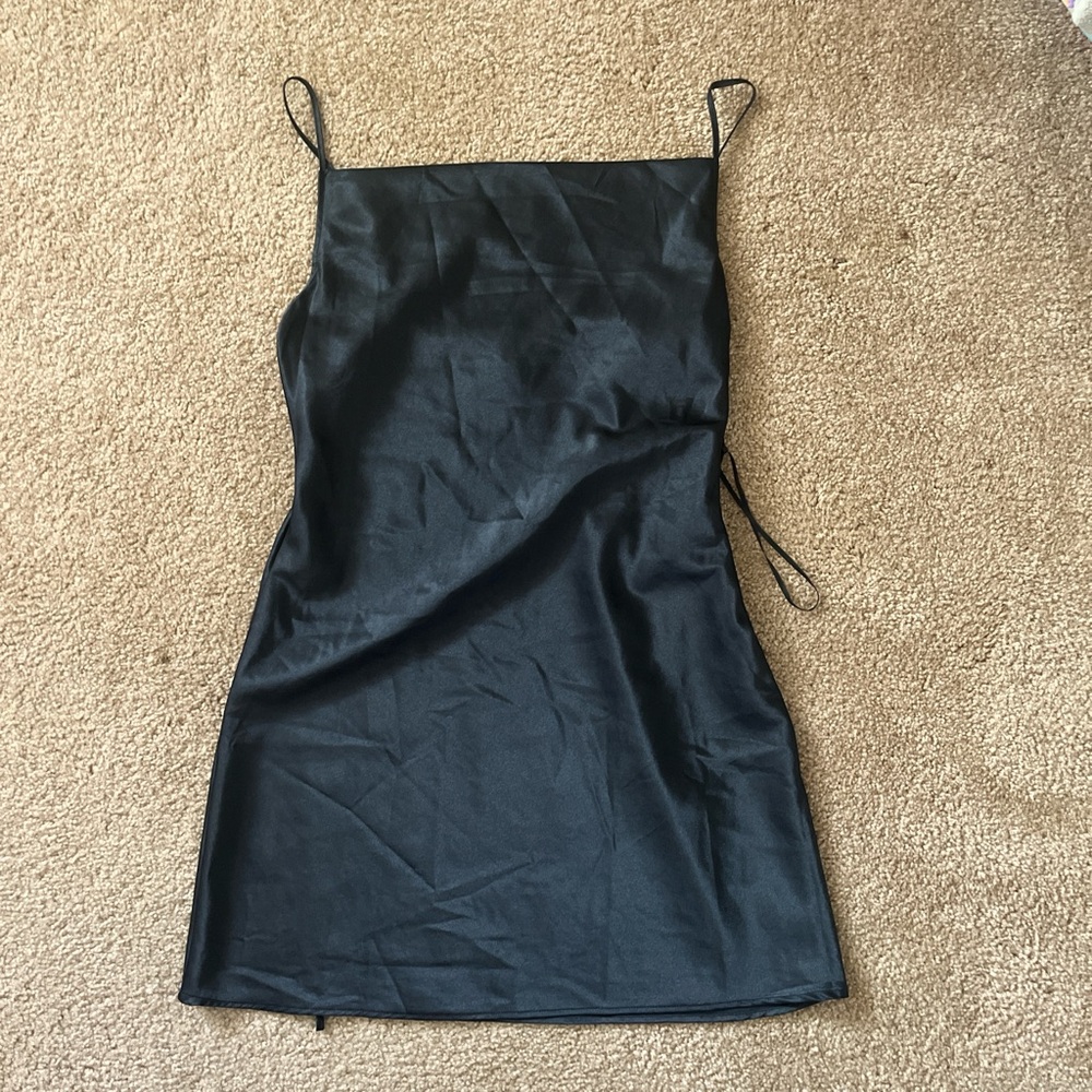 H&M Black Mini Dress